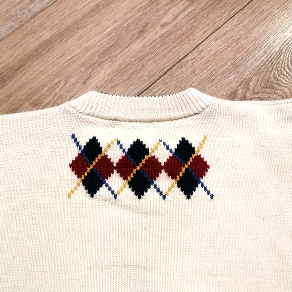 Vintage 90s Jantzen Golf Sweater Men's Size XL - Picture 5 of 6